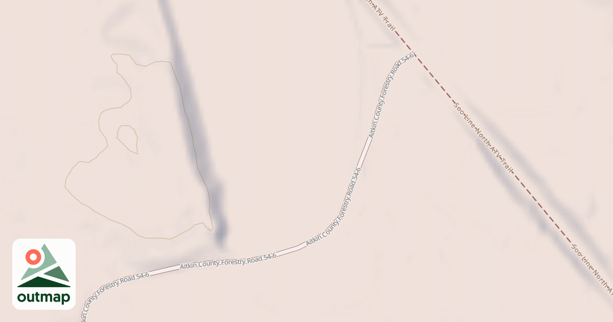 Map of Moose River Connector