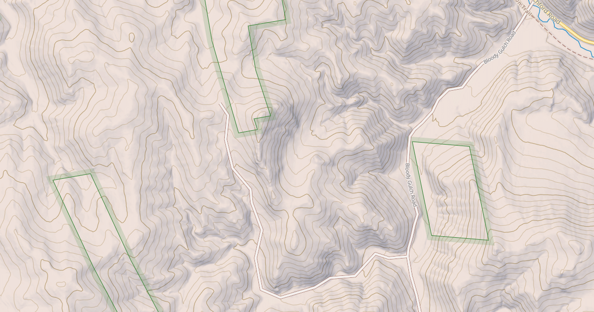 Map preview of BLOODY GULCH BR. 1A
