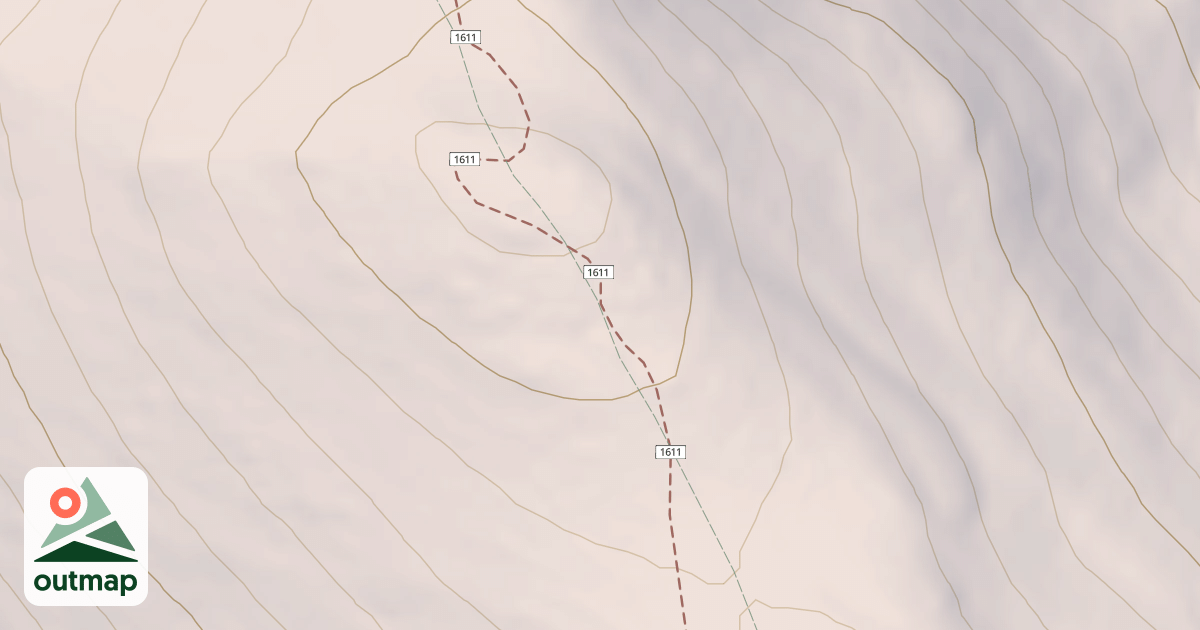 Map of Gold Hill