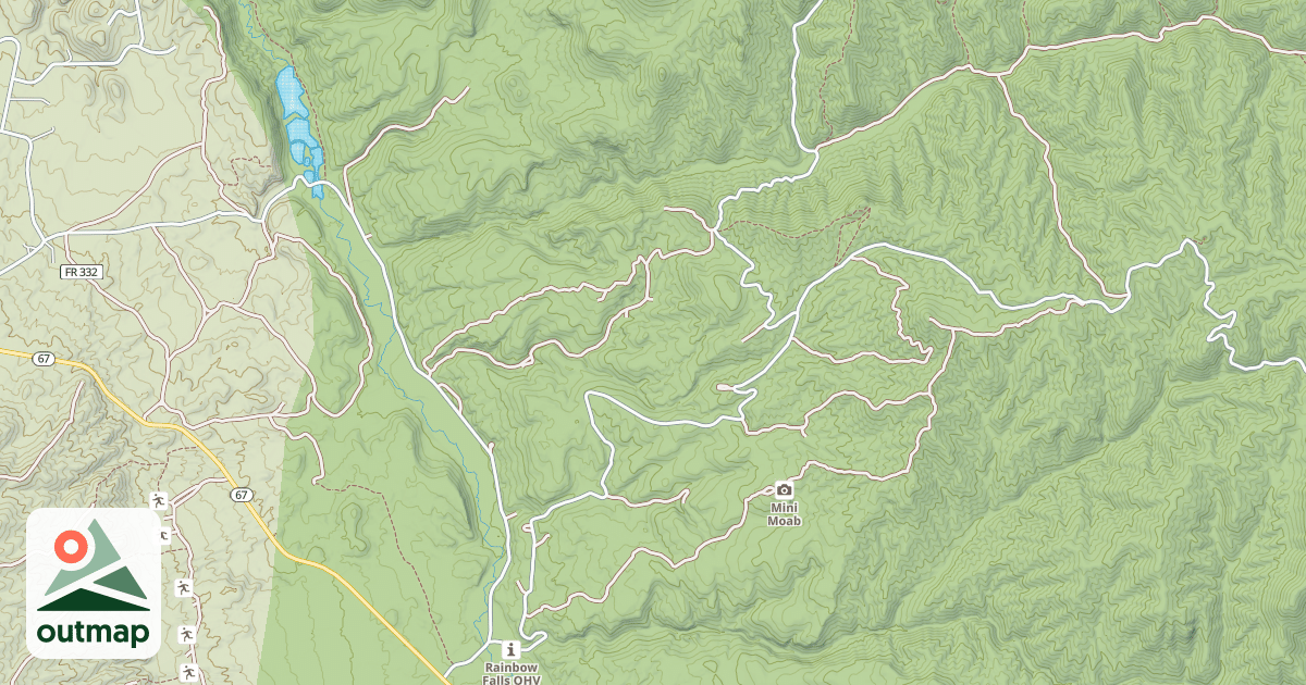 Map of LONG HOLLOW