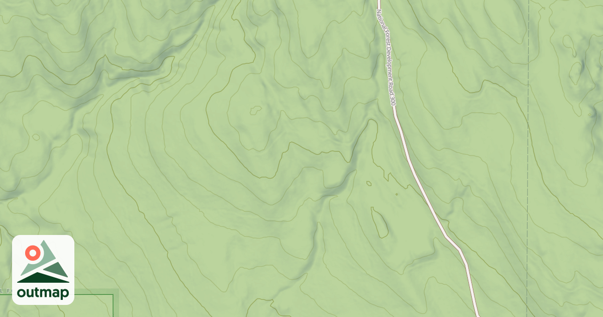 Map of USFS Motor Vehicle Use Map Roads {1B4838DF-9393-41DB-92A1-019E65CC8E01}