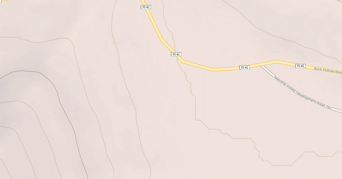 Map preview of USFS Motor Vehicle Use Map Roads {0752DE51-05B1-4FFD-B887-52A758F1CFDC}