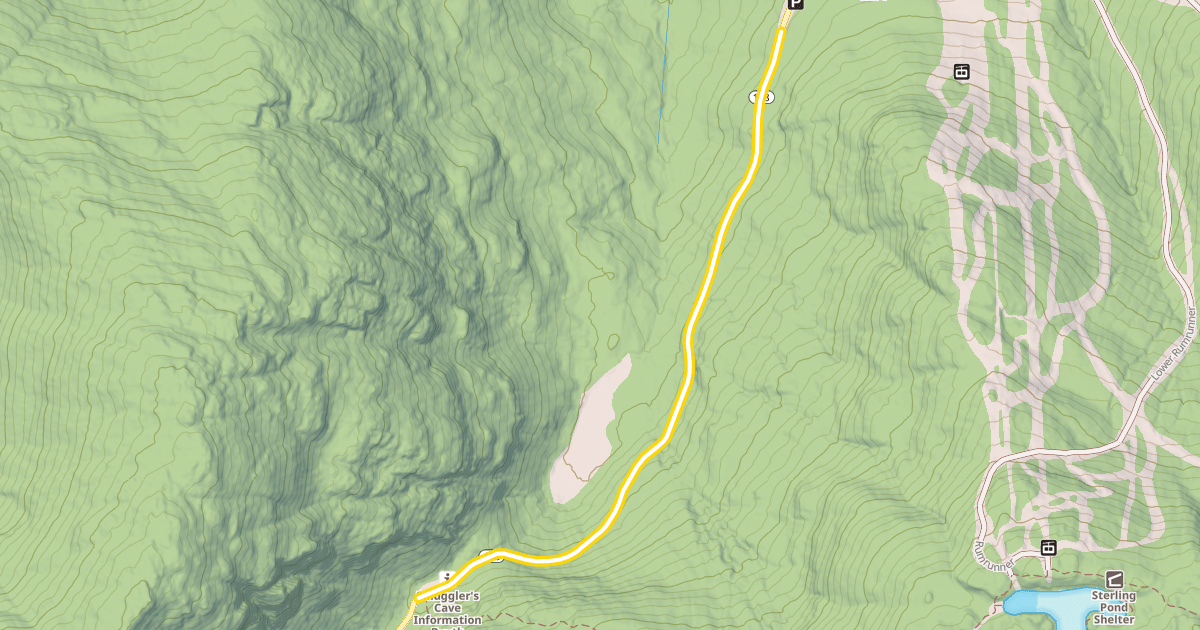 Map preview of Vermont Route 108 South