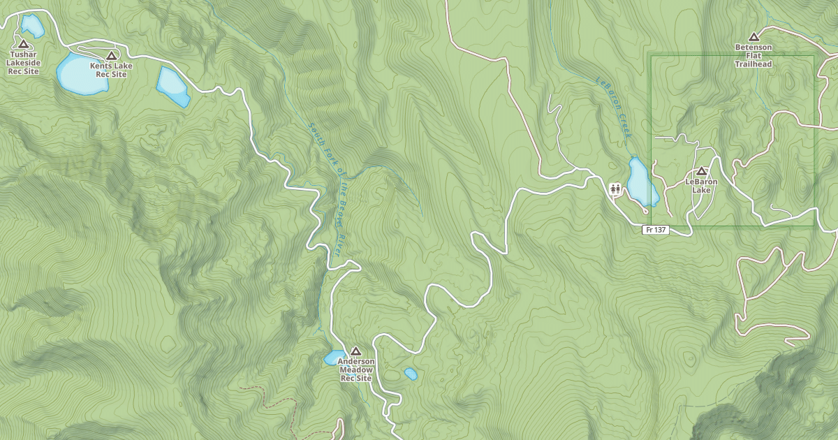 Map preview of WARDS CACHE - BUCK PASTURE