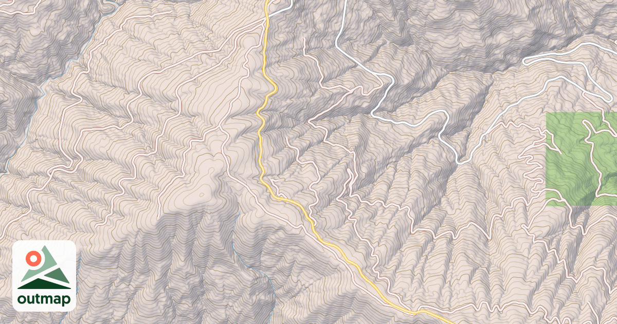 Map of KERN POINT