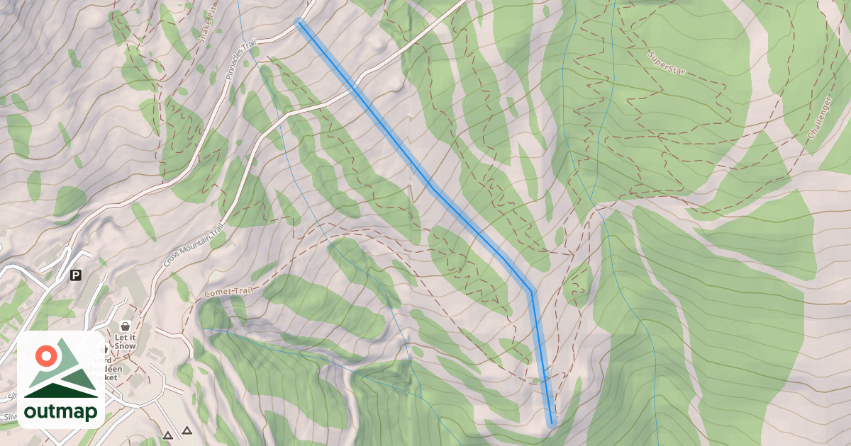 Map of Big Dipper