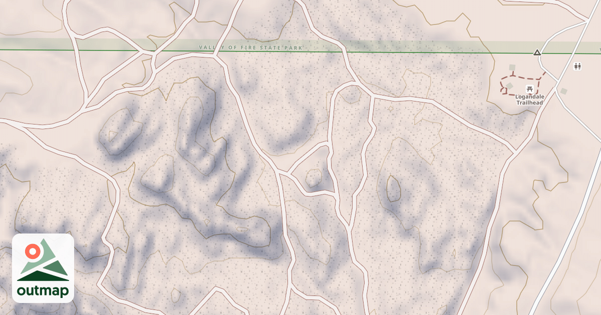 Map of BLM National GTLF Public Motorized Roads 3833e318-cf6e-4ee2-b550-156cb46241d1