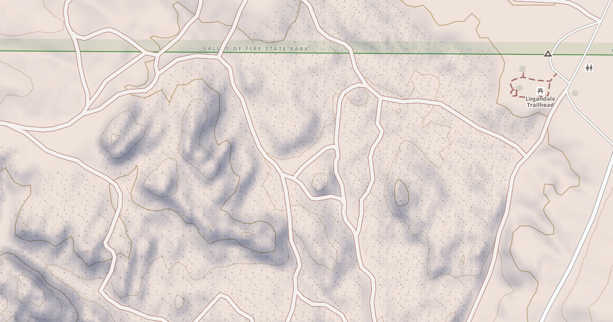 Map preview of BLM National GTLF Public Motorized Roads 3833e318-cf6e-4ee2-b550-156cb46241d1