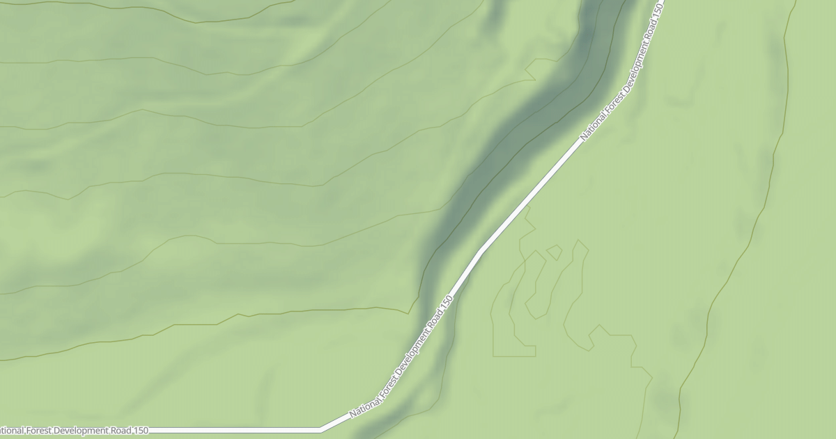 Map preview of ROCK CREEK M
