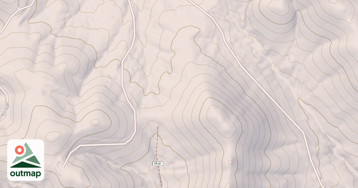 Map of USFS Motor Vehicle Use Map Roads {9B52BC9E-D272-424B-8689-269F0241704A}