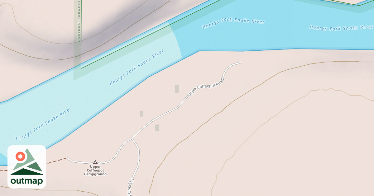 Map of UPPER COFFEE POT CG LOOP A
