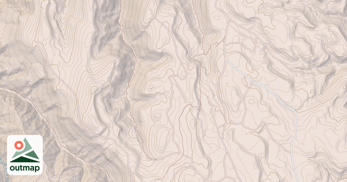 Map of FIRST FORK