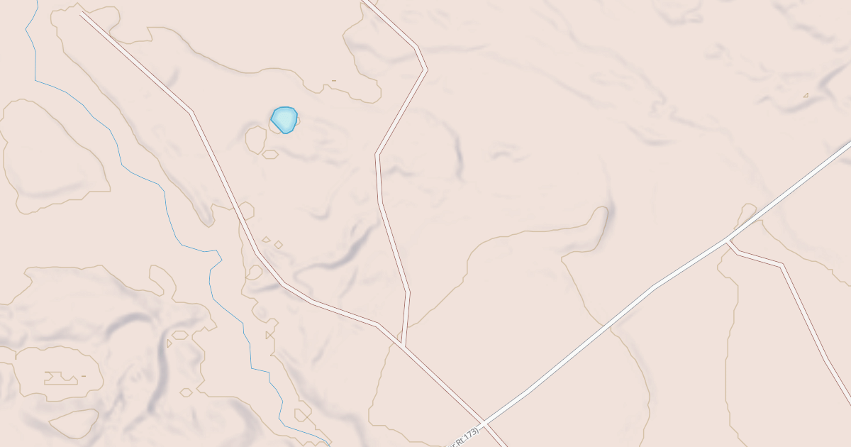 Map preview of JACKPINE SPUR S