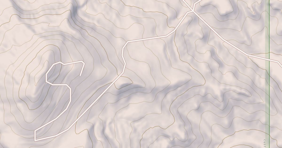 Map preview of LISCOM BUTTE LOOKOUT