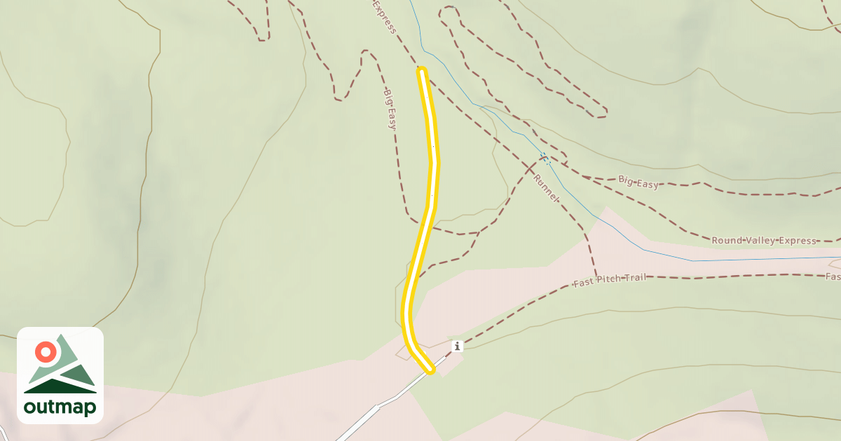 Map of Matt's Flat