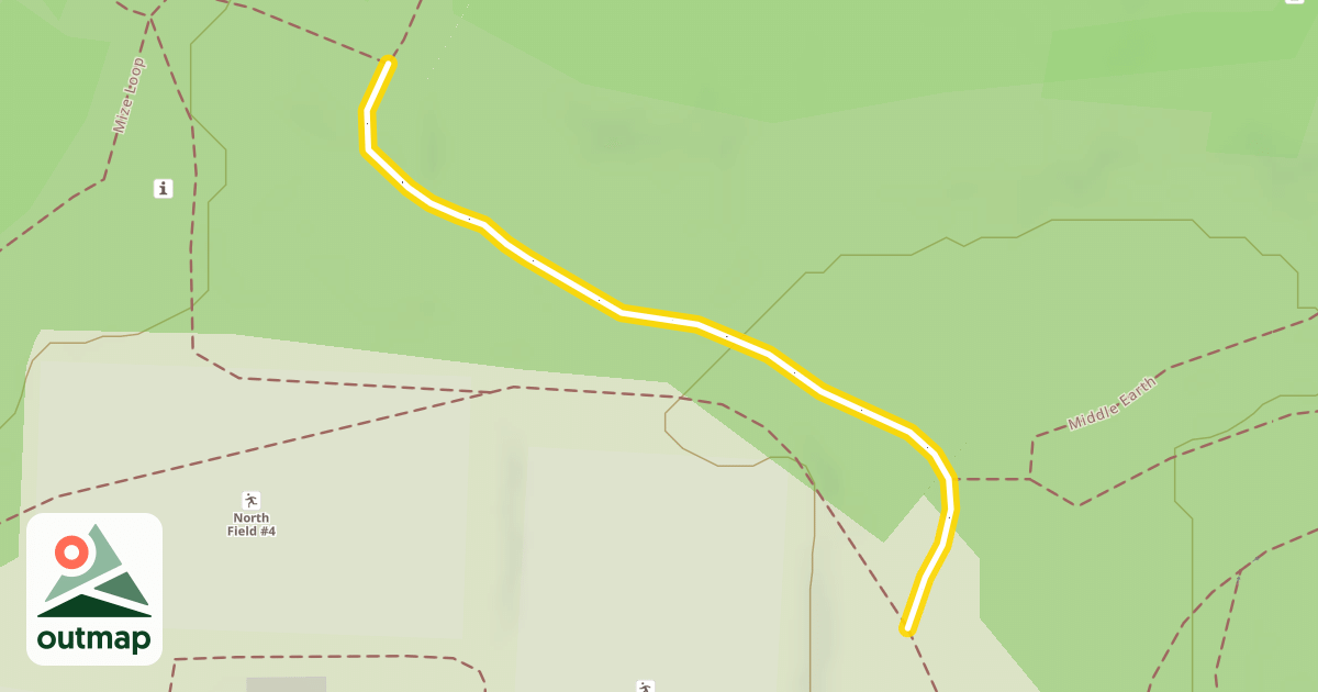 Map of Mize Loop