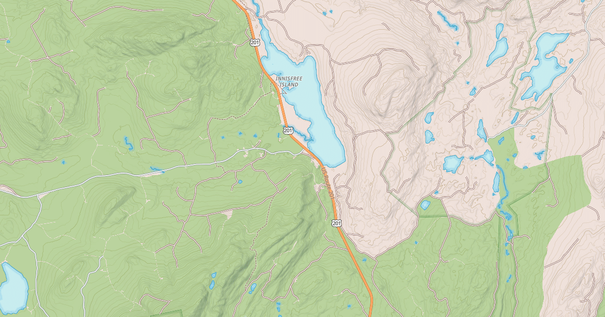 Map preview of Parlin Pond connector