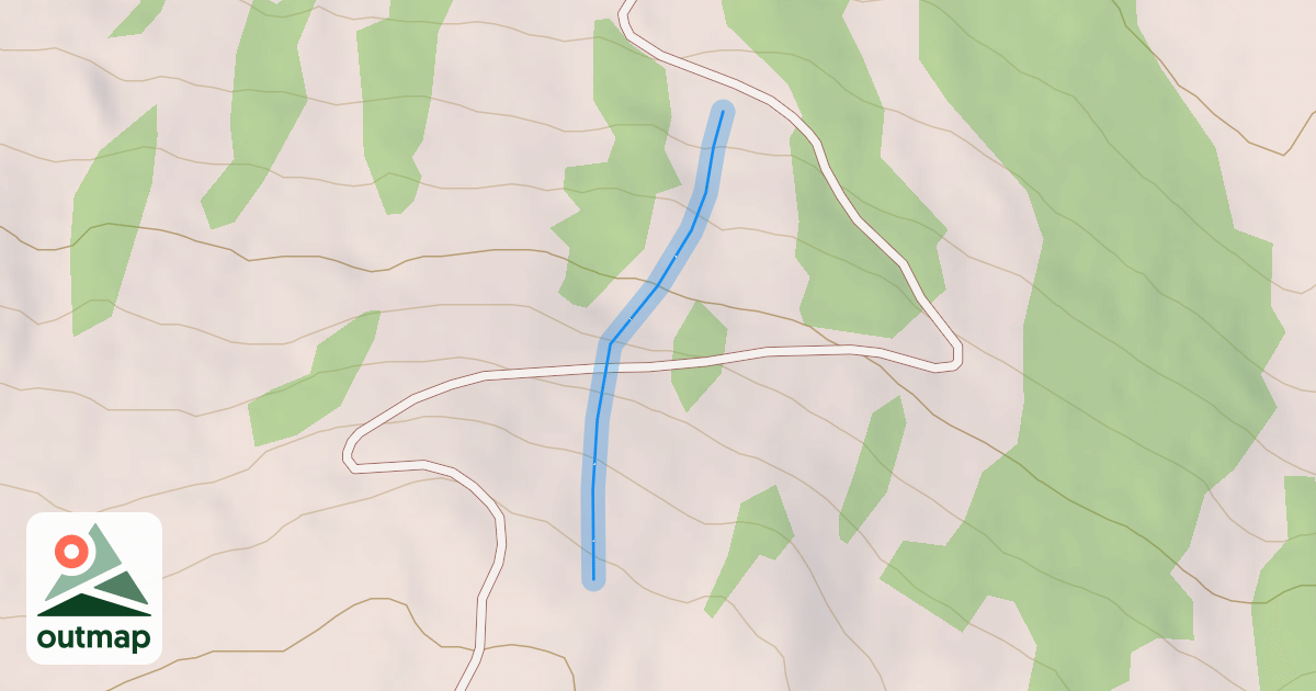 Map of North Blackjack