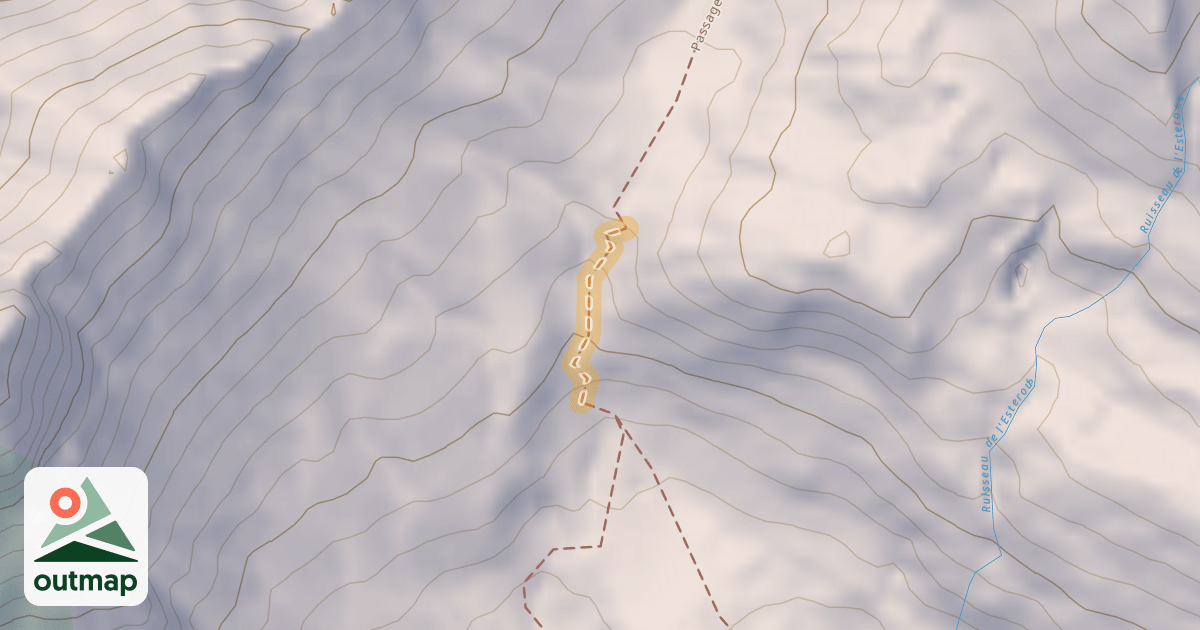 Map of Passage de Licoué à Sesques