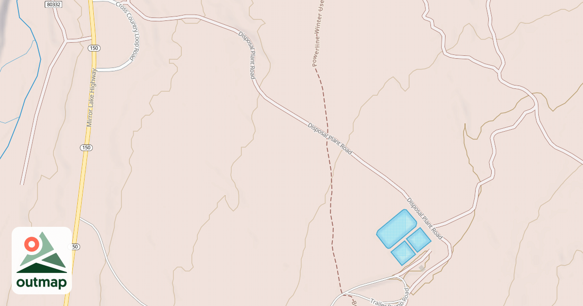 Map of DISPOSAL PLANT