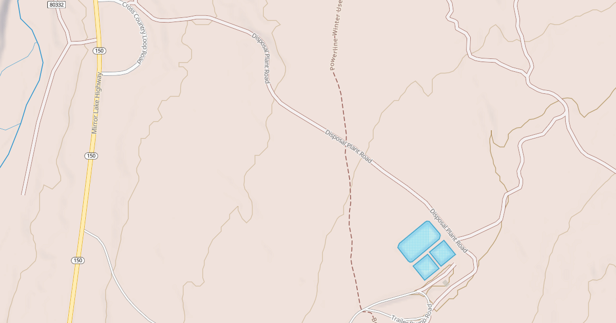 Map preview of DISPOSAL PLANT