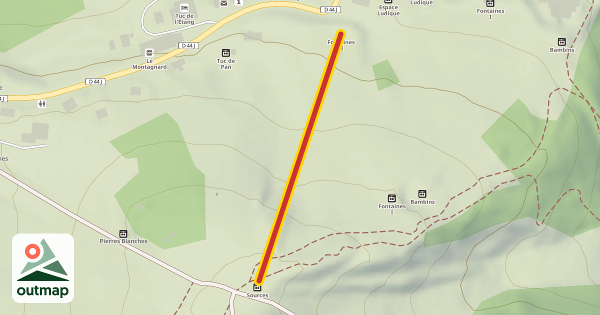Map of Fontaines II