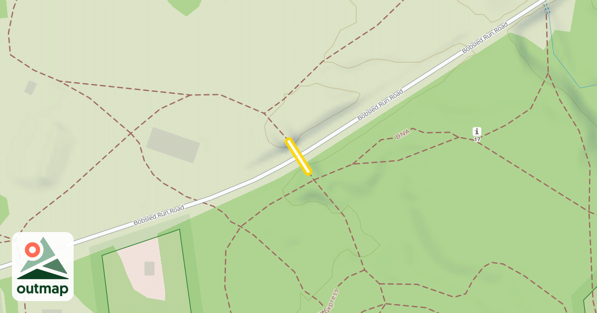 Map of Bridge with Flags
