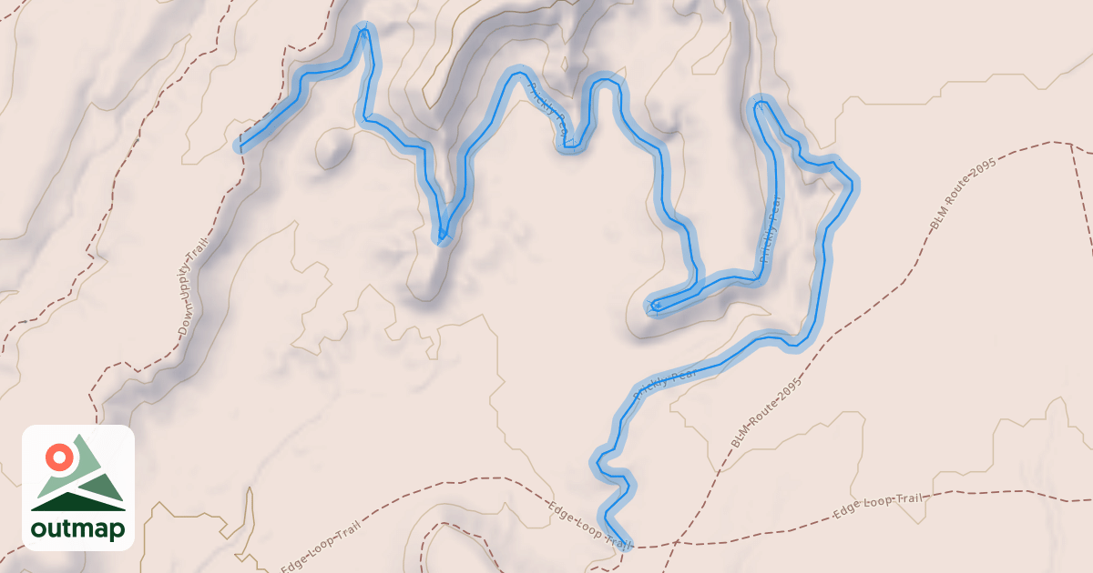 Map of Prickly Pear