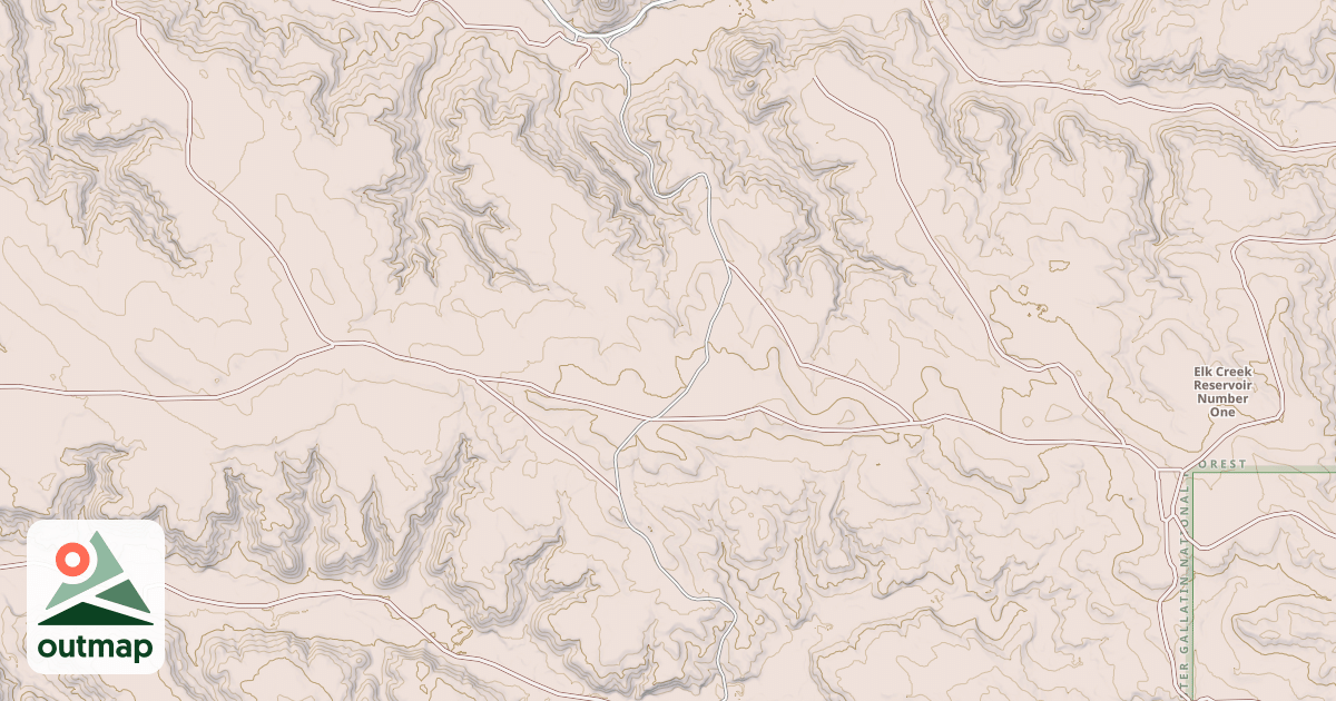Map of TAYLOR-15MILE CREEK