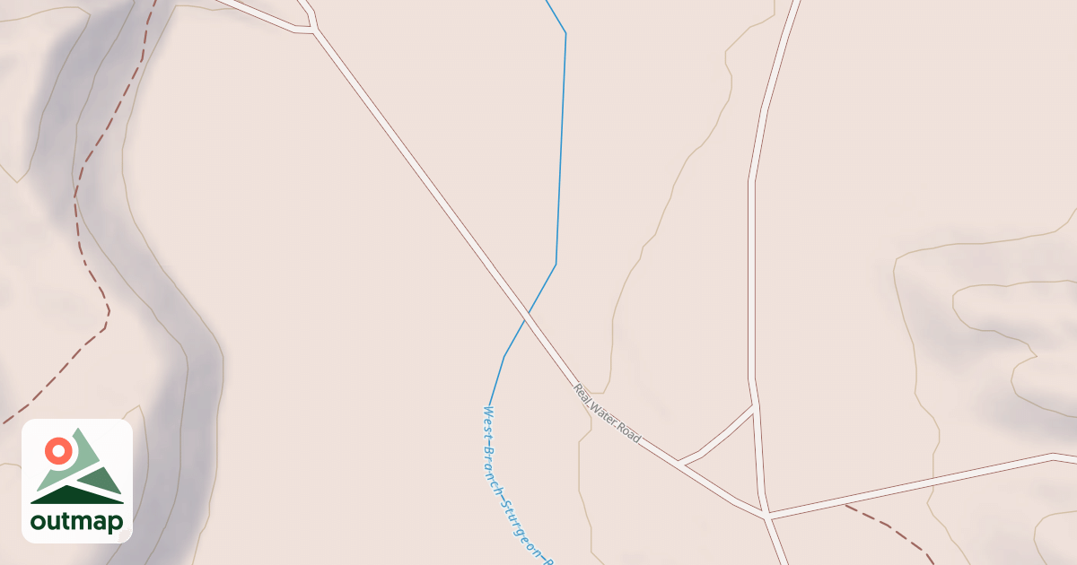 Map of Tomahawk Motorcycle Trail C Loop