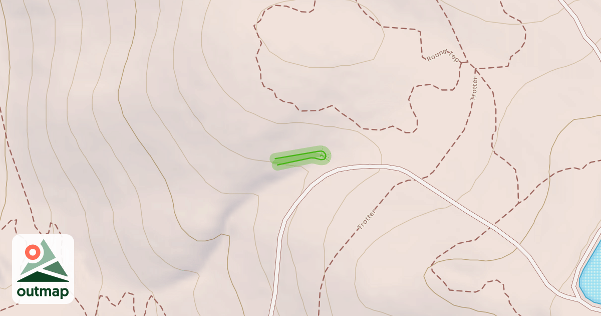 Map of Even Flow Trail