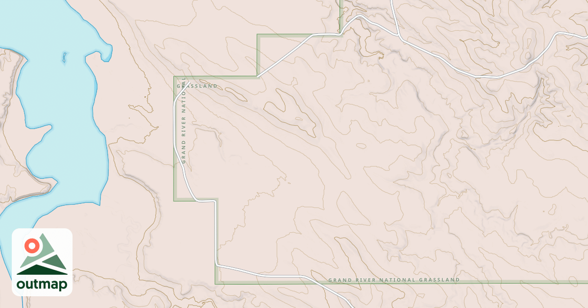 Map of (FDR) RESERVOIR LOOP
