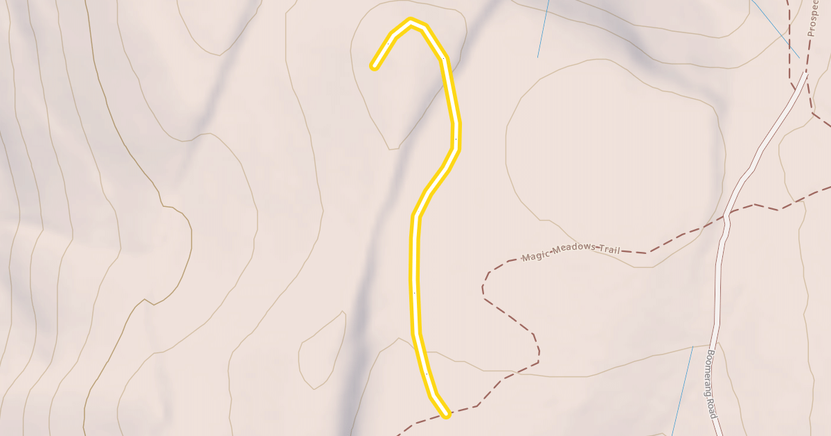 Map preview of Magic Meadow Loop