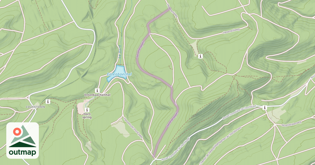 Map of Bavarianspath