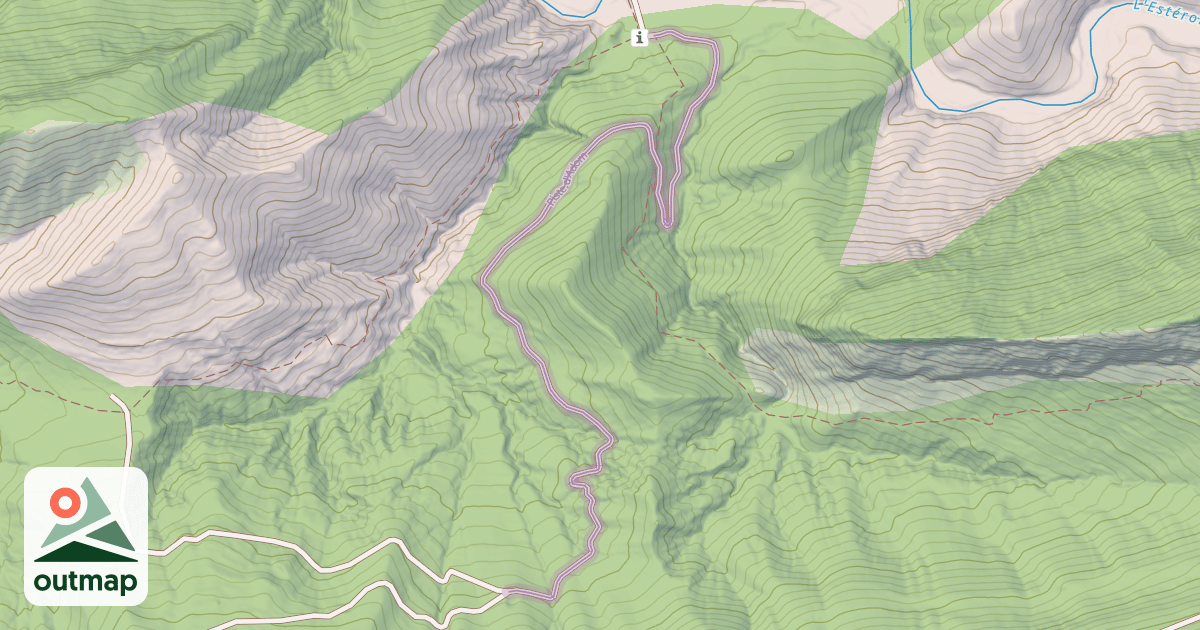 Map of Piste d'Adom