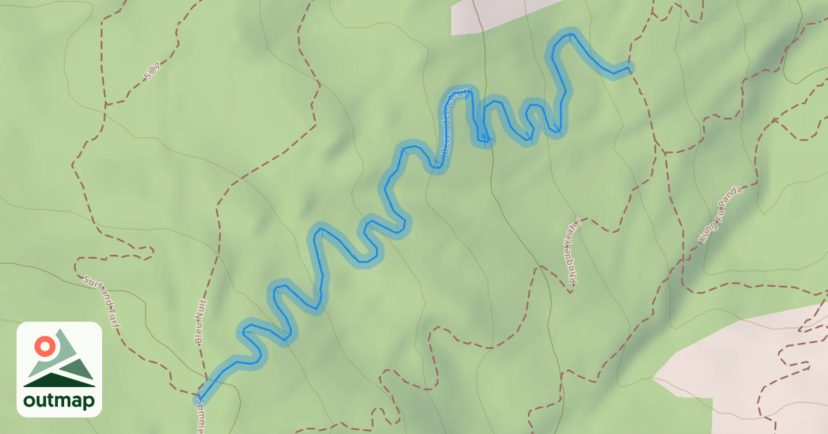 Map of Berm de Peanut
