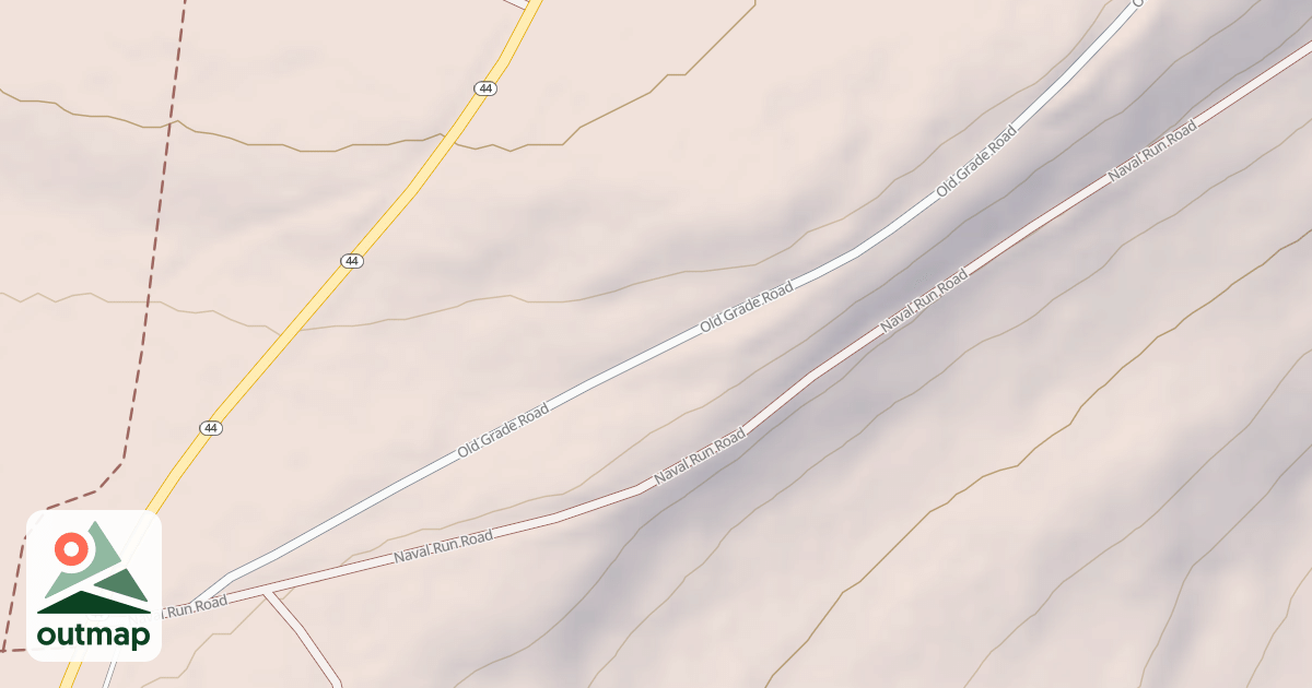 Map of Coudy Pike Snowmobile Trails