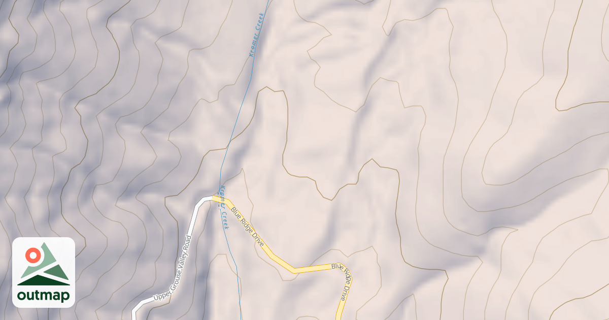 Map of DENNISON PEAK