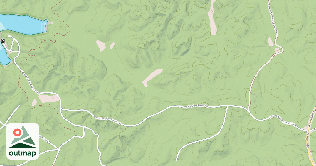 Map of IRONTON ROAD I