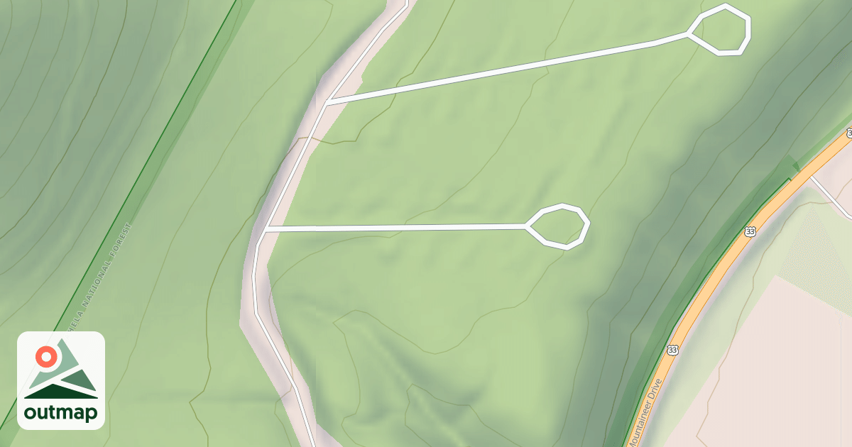 Map of SENECA SHADOWS CG SPUR A