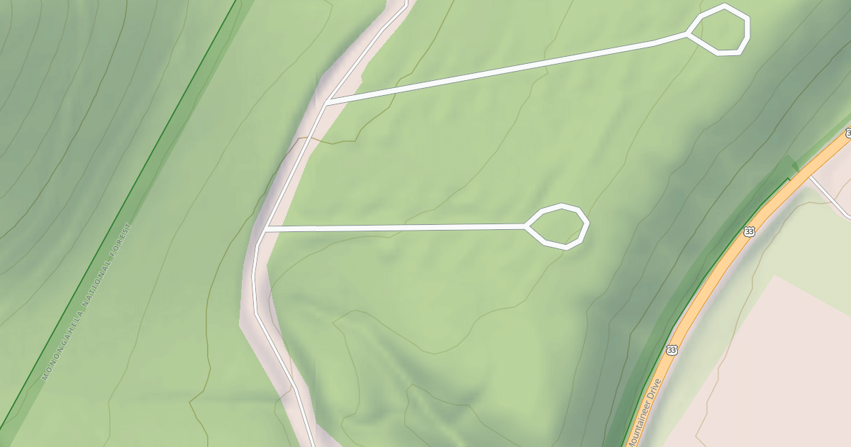 Map preview of SENECA SHADOWS CG SPUR A