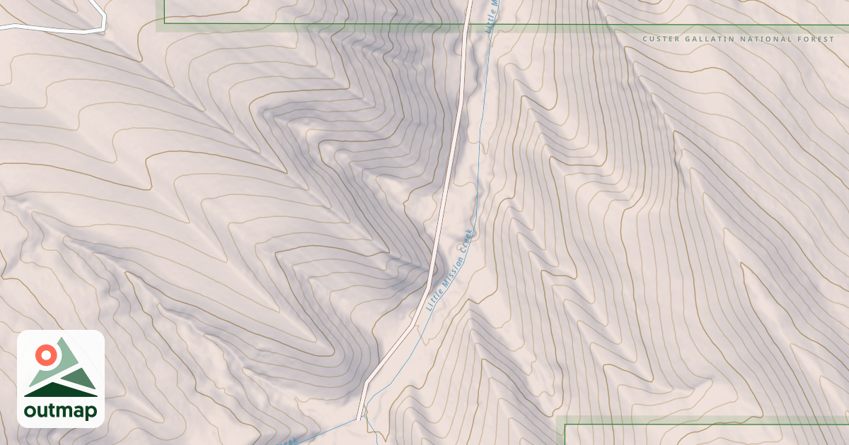 Map of LITTLE MISSION A