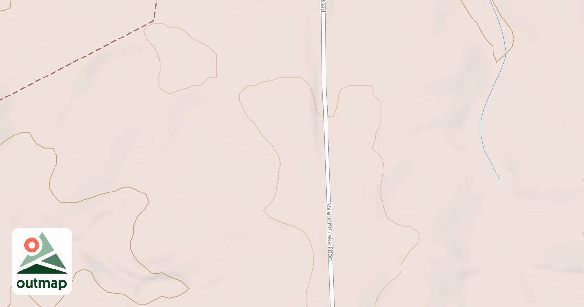 Map of USFS Motor Vehicle Use Map Roads {160C7DD0-FCFA-482B-9812-5495C714A98E}