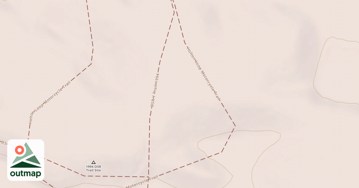 Map of HOLTON MOTORCYCLE TRAIL