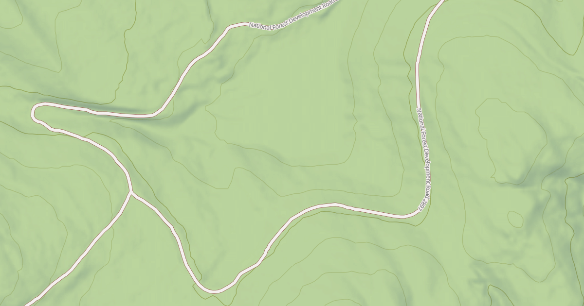 Map preview of GERGEN CREEK