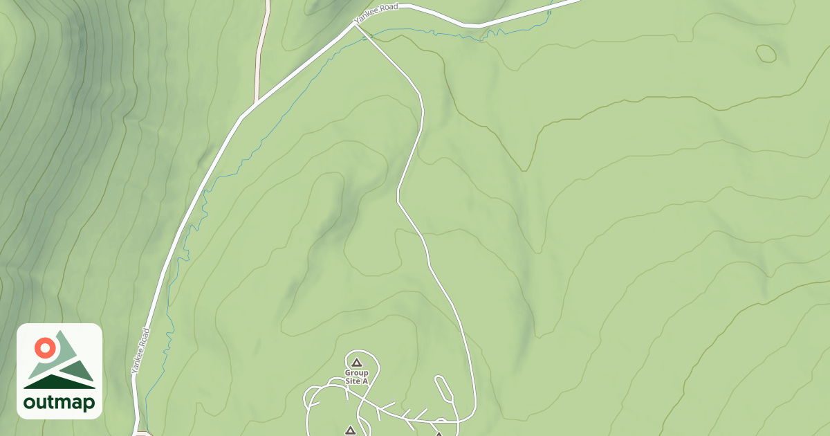 Map of YANKEE MEADOW CG