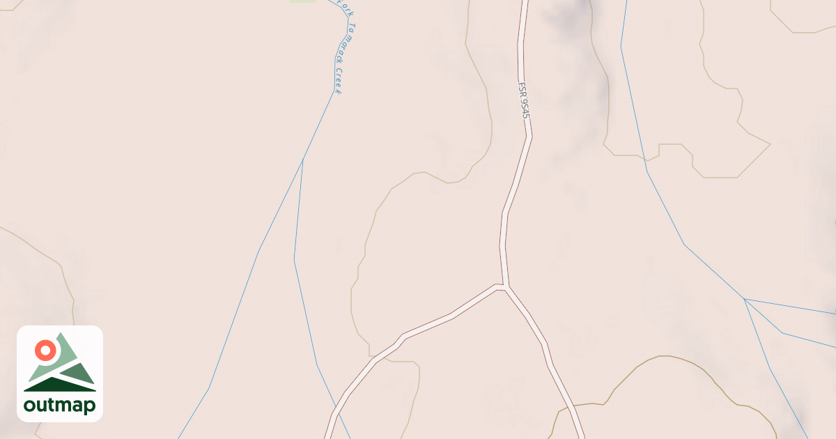 Map of 45 CUT OFF T2