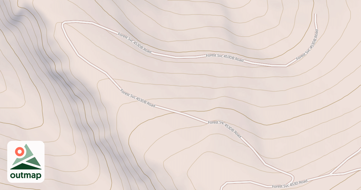 Map of USFS National Forest System Roads {DEFE4A6B-2820-4725-922B-0E8C078B6A47}
