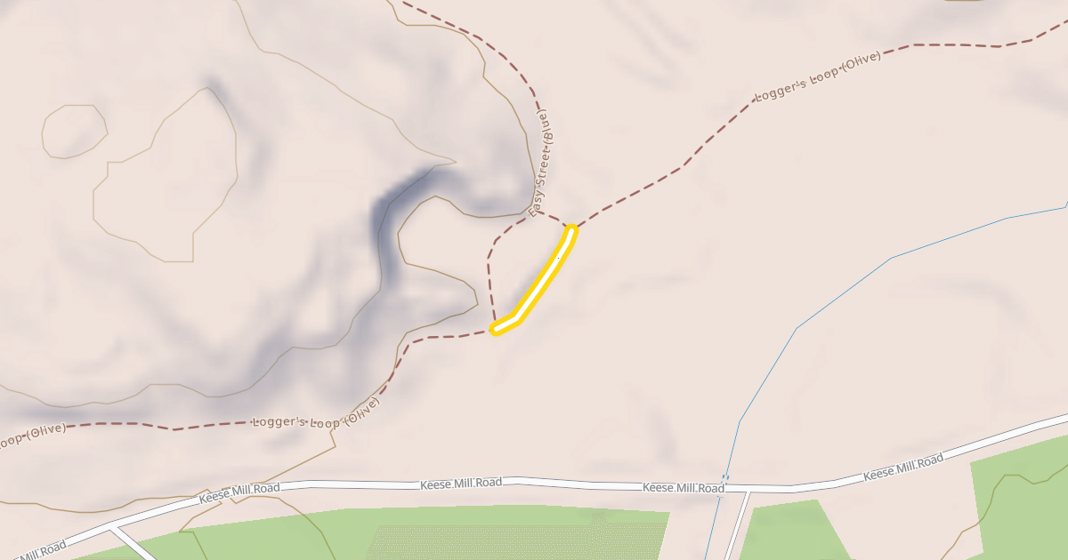 Map preview of Logger's Loop (Olive)