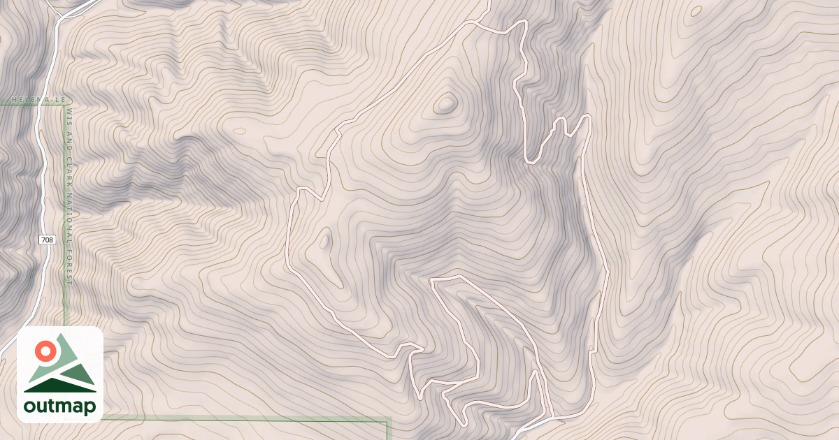 Map of CLARKS CANYON